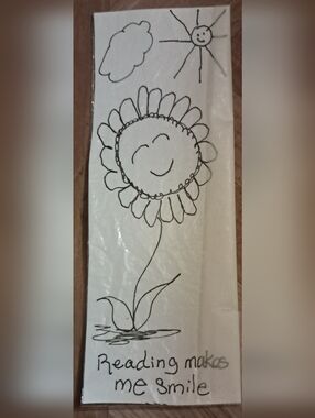 GIFTED...FREE with PURCHASE BOOKMARK handmade